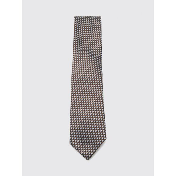Zegna Tie Men Brown